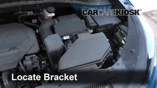 2019 Hyundai Tucson Limited 2.4L 4 Cyl. Battery Replace